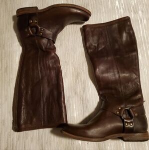 Frye Harness Tall Boots